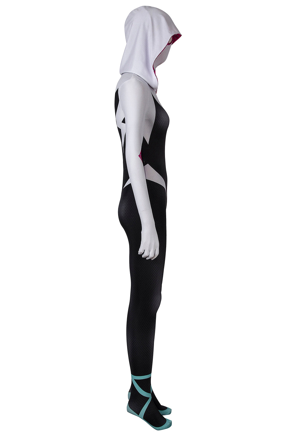 Spider-Gwen Suit Cosplay 3D Rubber Web Movie Prop Replica(wearable)