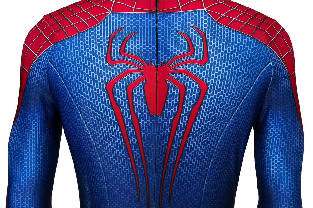Cosplay The Amazing Spider Suit 3D Rubber Web Movie Prop Replica(wearable)