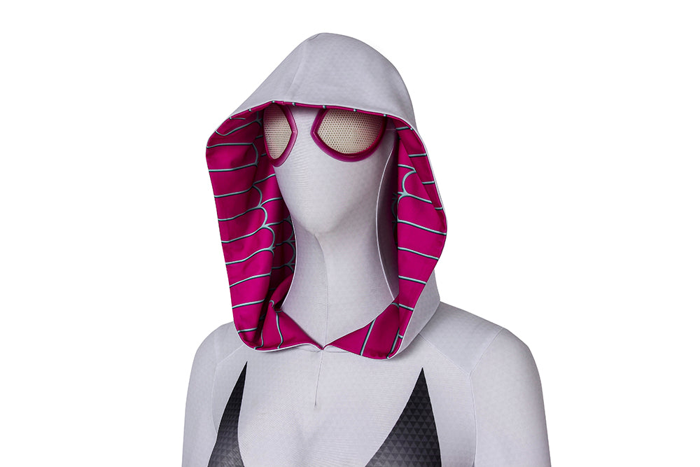 Spider-Gwen Suit Cosplay 3D Rubber Web Movie Prop Replica(wearable)