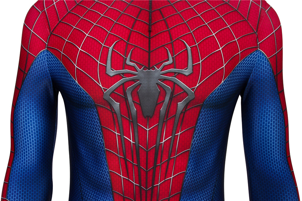 Cosplay The Amazing Spider Suit 3D Rubber Web Movie Prop Replica(wearable)