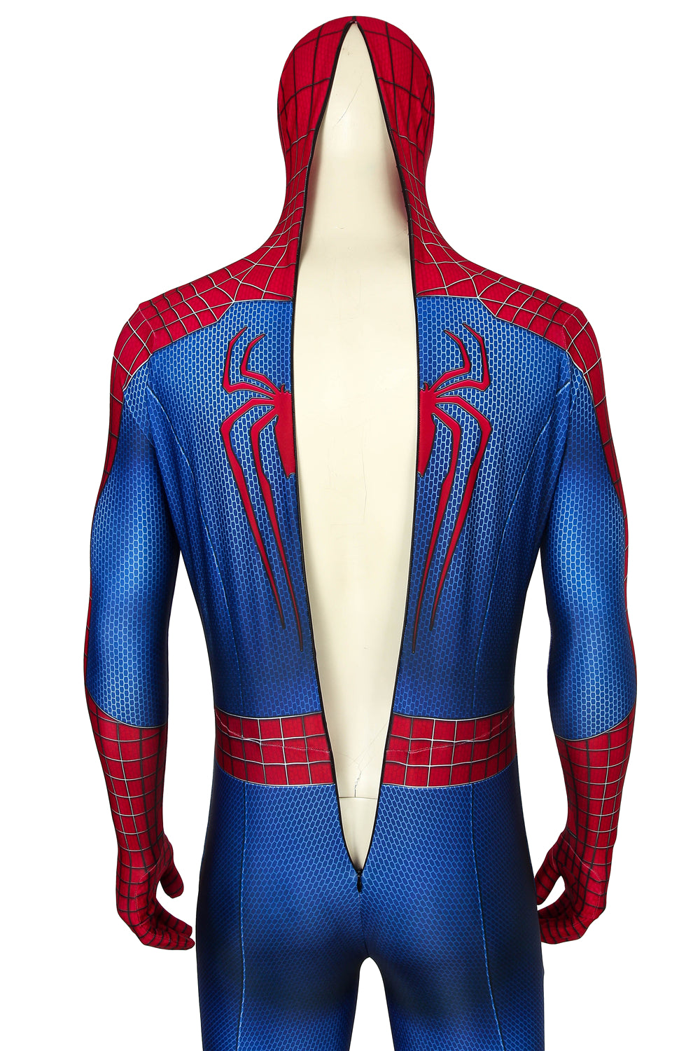 Cosplay The Amazing Spider Suit 3D Rubber Web Movie Prop Replica(wearable)