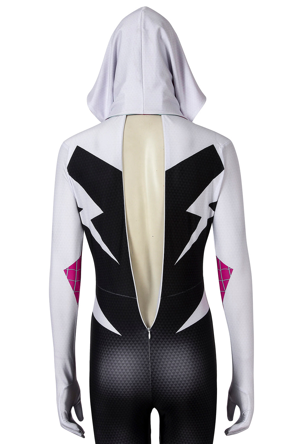 Spider-Gwen Suit Cosplay 3D Rubber Web Movie Prop Replica(wearable)