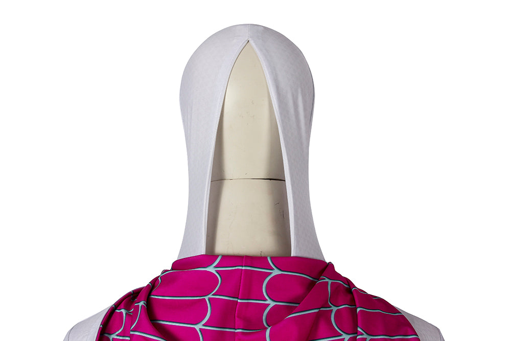 Spider-Gwen Suit Cosplay 3D Rubber Web Movie Prop Replica(wearable)