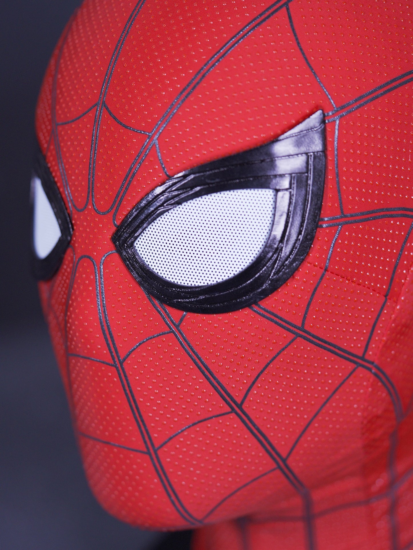 Black & Red Classic Spider Mask Cosplay Costume Wearable Movie Prop Replica