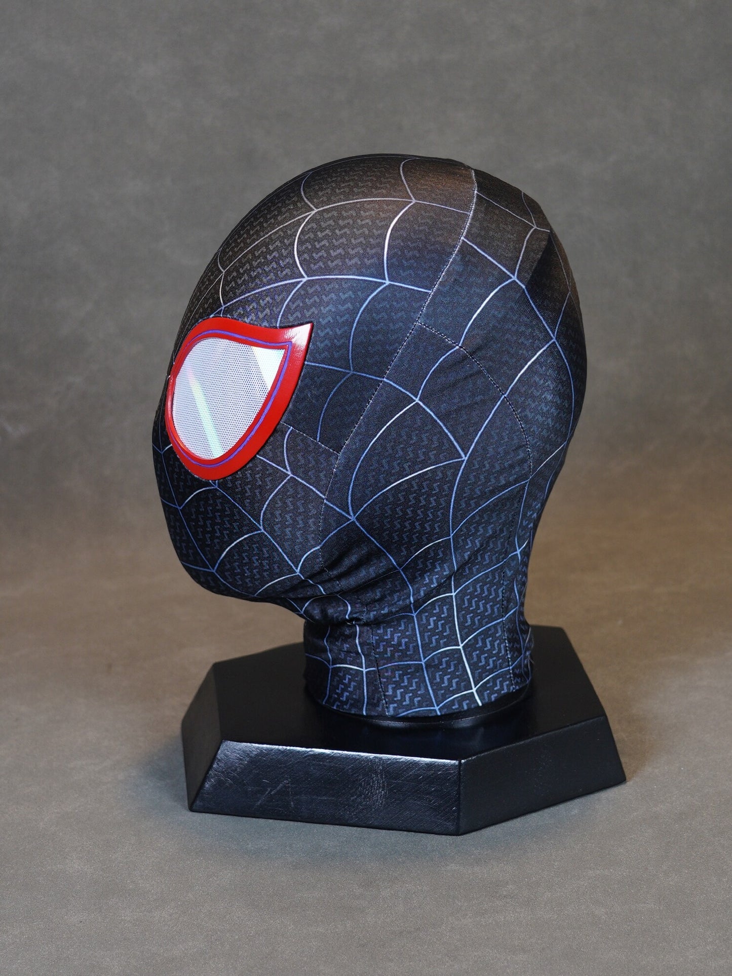 Onyx Black Spider Mask Cosplay Costume Wearable Movie Prop Replica