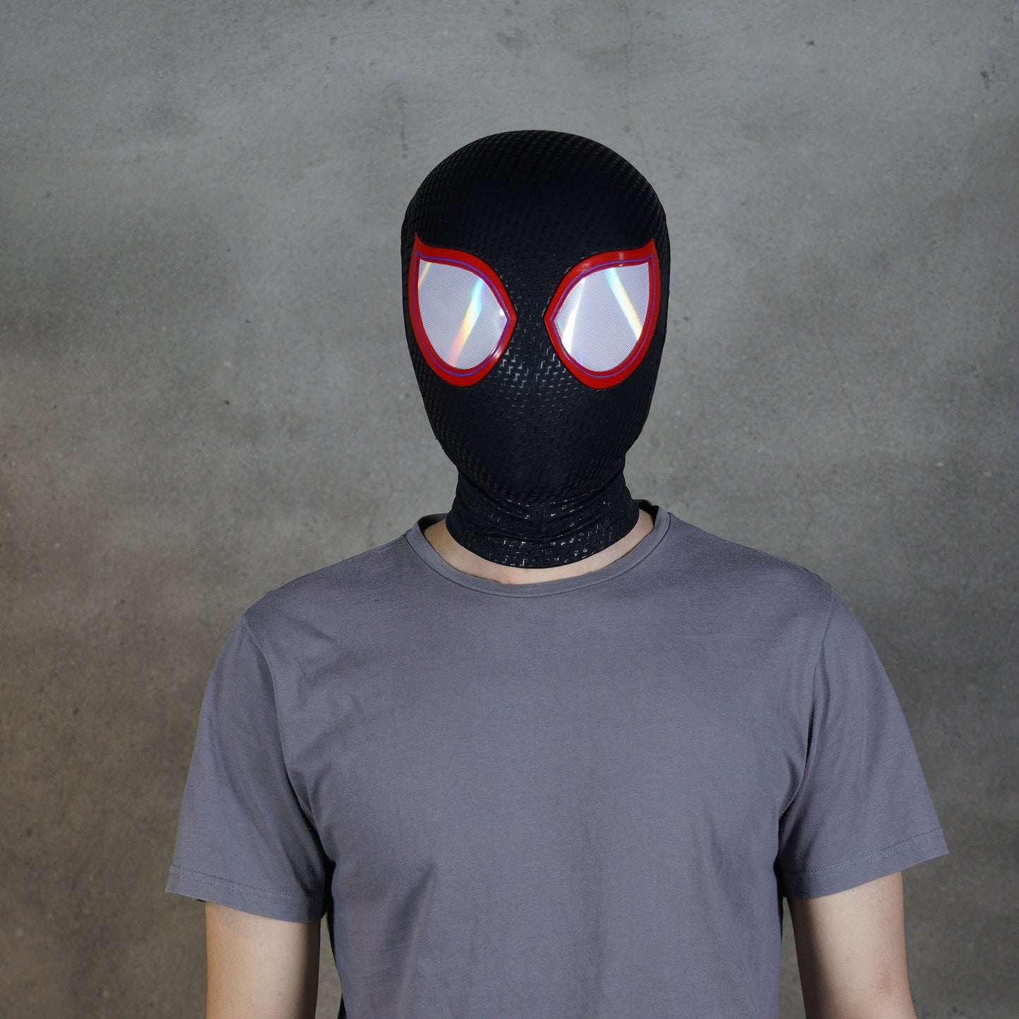 Onyx Black Spider Mask Cosplay Costume Wearable Movie Prop Replica