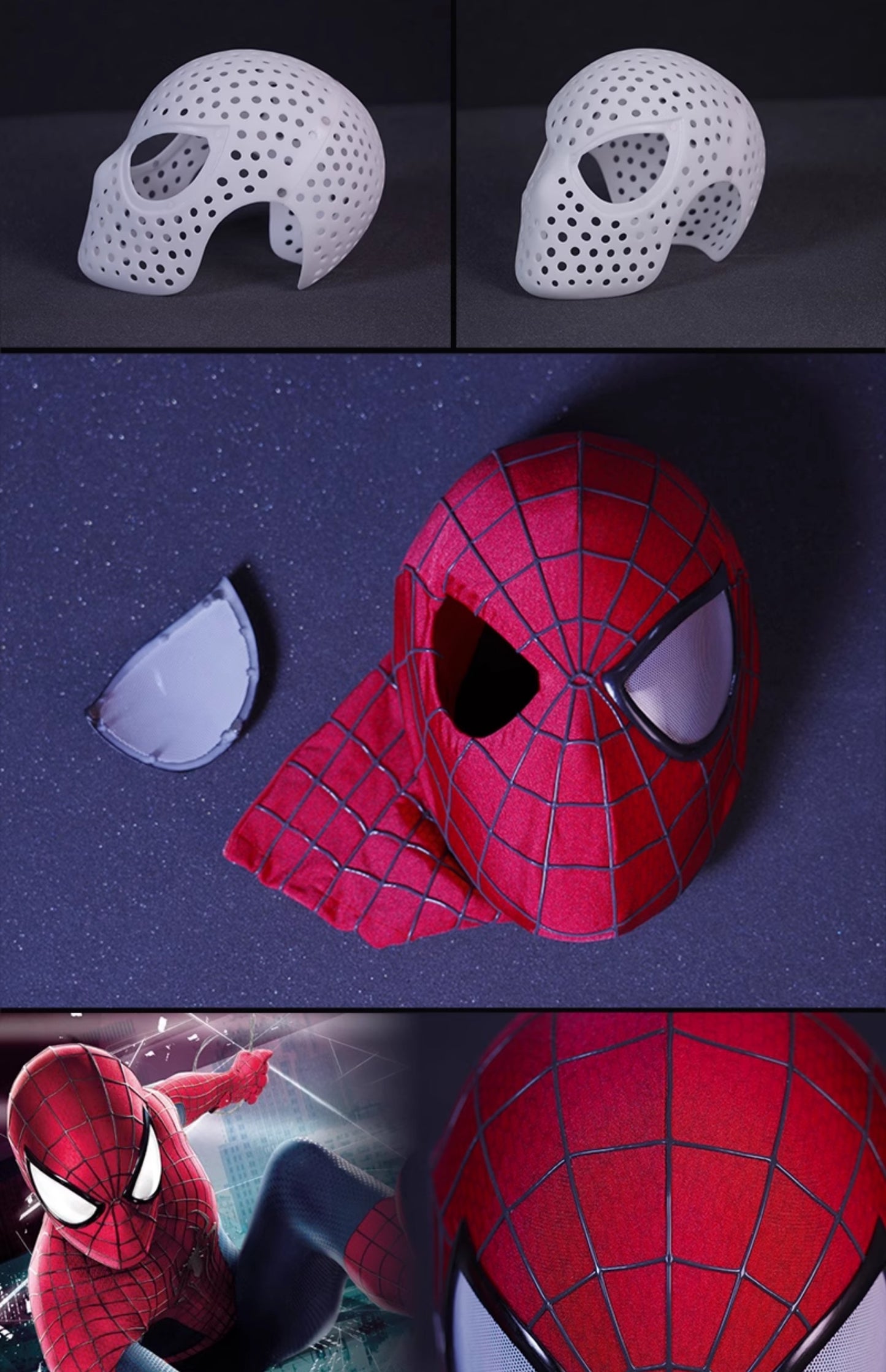 Spidey Mask Wearable Movie Prop Replica(Andrew Garfield Version)