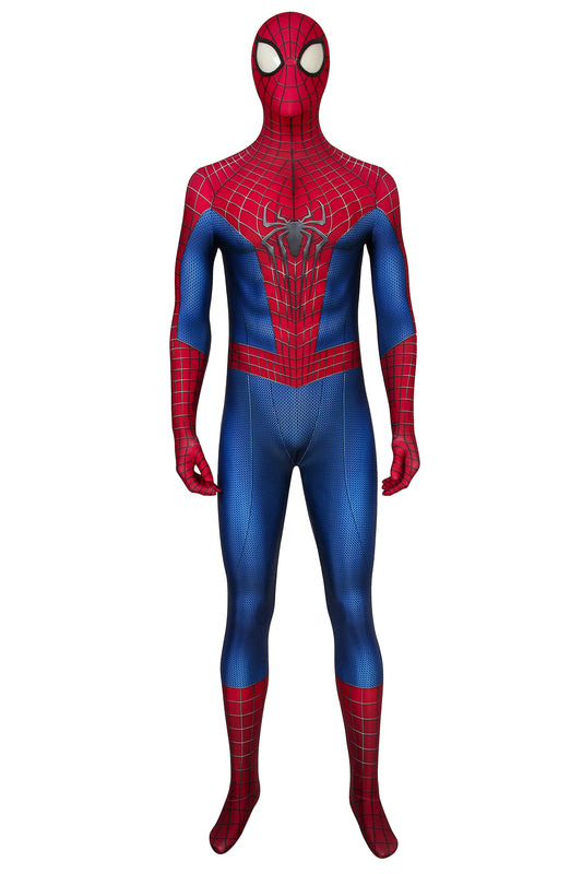 Cosplay The Amazing Spider Suit 3D Rubber Web Movie Prop Replica(wearable)
