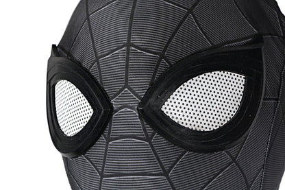 Cosplay Symbiote Black Spider Suit,Miles Morales 3D Rubber Web Movie Prop Replica(wearable)