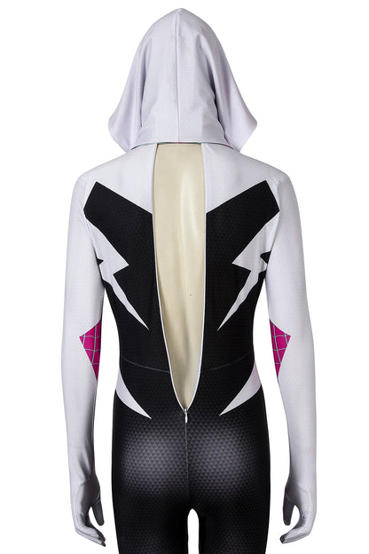 Spider-Gwen Suit Cosplay 3D Rubber Web Movie Prop Replica(wearable)