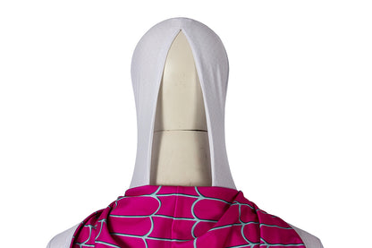 Spider-Gwen Suit Cosplay 3D Rubber Web Movie Prop Replica(wearable)