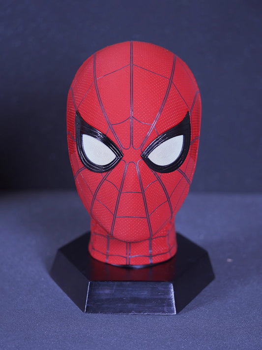 Black & Red Classic Spider Mask Cosplay Costume Wearable Movie Prop Replica