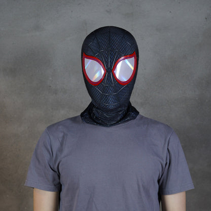 Onyx Black Spider Mask Cosplay Costume Wearable Movie Prop Replica