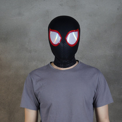 Onyx Black Spider Mask Cosplay Costume Wearable Movie Prop Replica